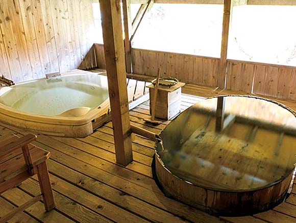 湯の小屋温泉 温泉テーマパーク龍洞 二槽風呂画像