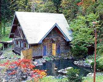 奥美利河温泉山の家 別棟 混浴露天風呂画像