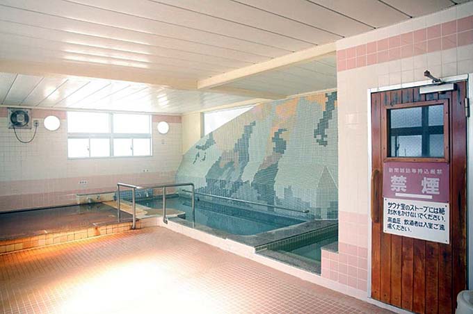ピンネシリ温泉 ホテル望岳荘 大浴場とサウナ画像