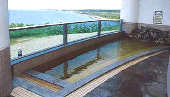 しょさんべつ温泉岬の湯露天風呂画像