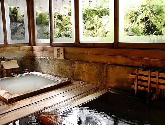 箱根芦之湯 きのくにや旅館貸切風呂画像