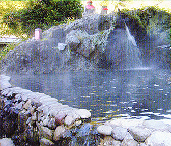 平六地蔵露天風呂のお湯を張った時の画像