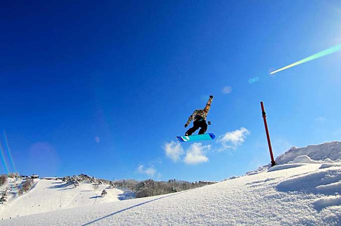 斑尾高原スキー場 スノーボード画像