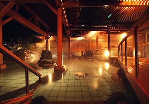 月岡温泉白玉の湯 華鳳 大浴場画像