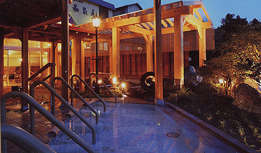 蓬平温泉「和泉屋」　露天風呂画像