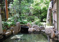 鷺の湯温泉「竹葉」　露天風呂画像１