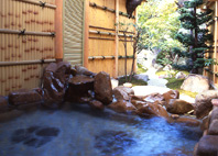 鷺の湯温泉「竹葉」　露天風呂画像２