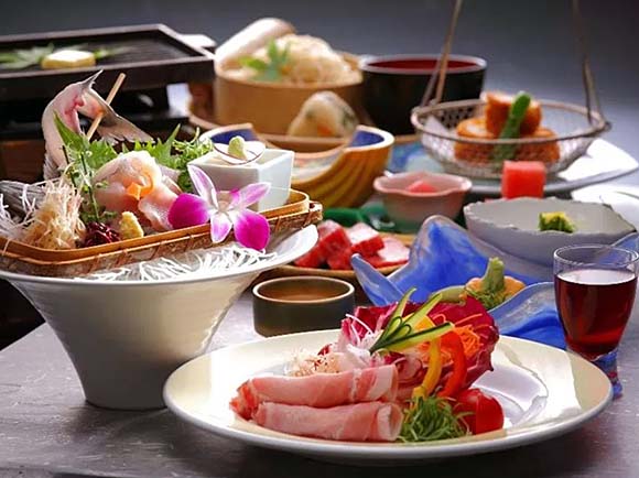 湯西川温泉 彩り湯かしき花と華 料理イメージ画像
