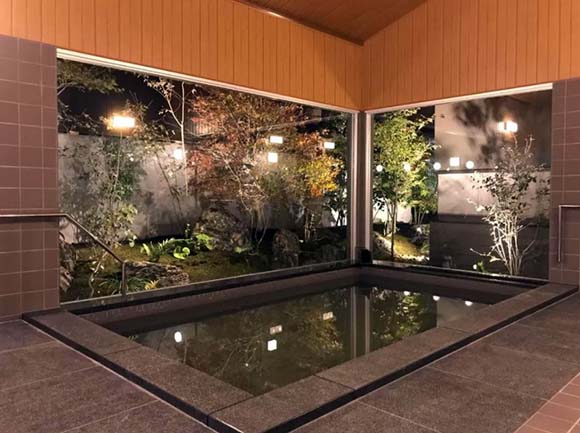 鳥取温泉 温泉旅館 丸茂 大浴場画像