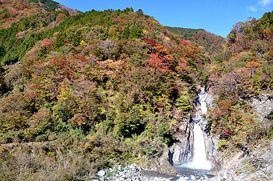 赤水の滝紅葉画像