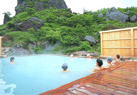 須川高原温泉 露天風呂画像