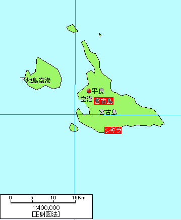 宮古島温泉地図