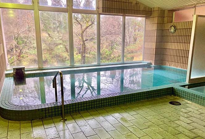 川口温泉 モリボの里 奥羽山荘 大浴場画像