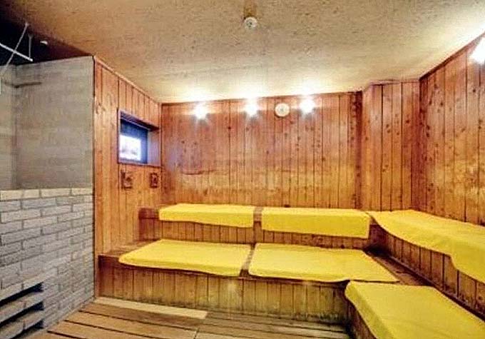 川口温泉 モリボの里 奥羽山荘 サウナ画像