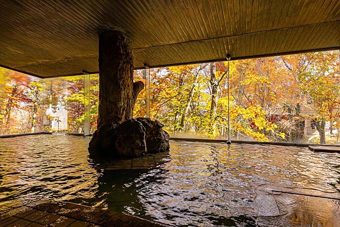 田沢湖高原温泉郷 亀の井ホテル田沢湖 大浴場画像