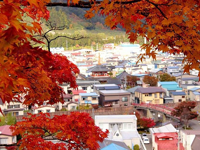 大鰐温泉全景画像