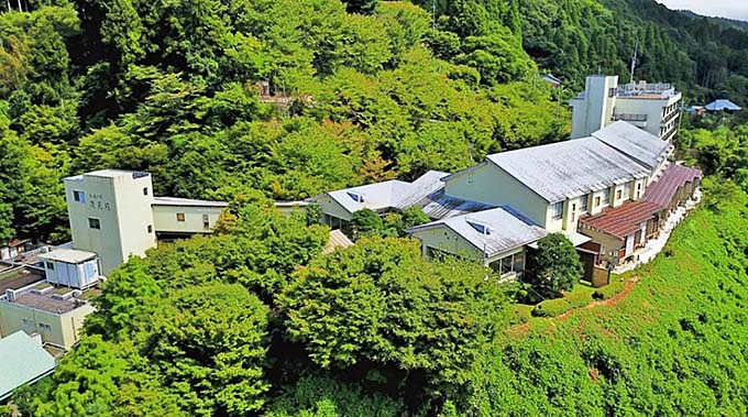 養老渓谷 粟又温泉 全景画像