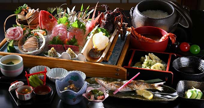 弁天鉱泉 旅館弁天鉱泉 料理イメージ画像