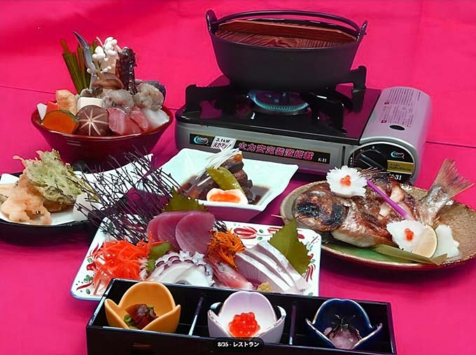 勝浦つるんつるん温泉 海鮮料理イメージ画像