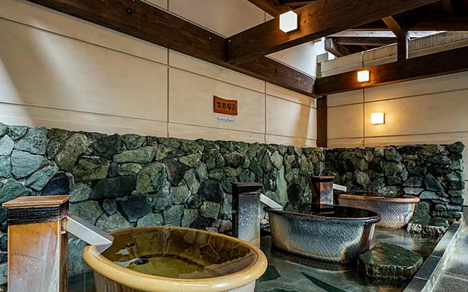 亀ヶ池温泉 亀乃湯別邸  壺風呂画像