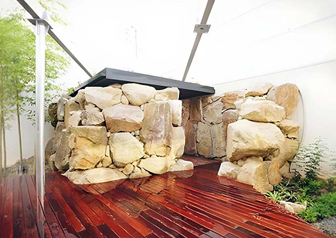 たかのこの湯 岩風呂画像