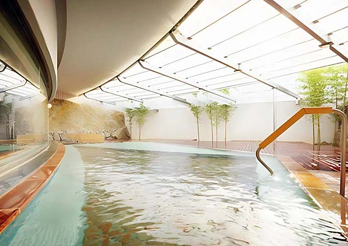 たかのこの湯 露天風呂画像