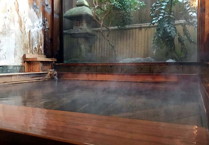 岩瀬湯本温泉 ひのき風呂の宿 分家 ひのき内風呂画像