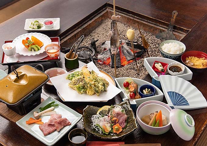 岩瀬湯本温泉 ひのき風呂の宿 分家 料理イメージ画像