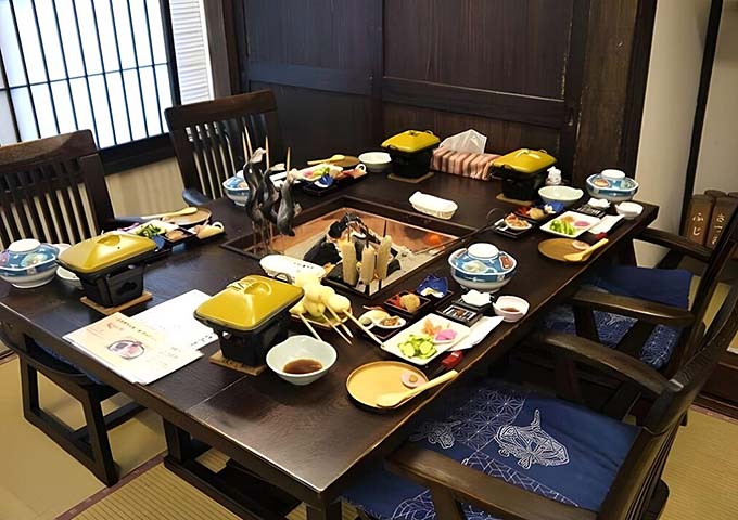 岩瀬湯本温泉 ひのき風呂の宿 分家 食事処画像