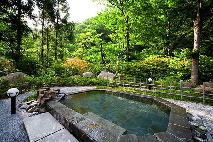 甲子温泉 旅館大黒屋 露天風呂画像
