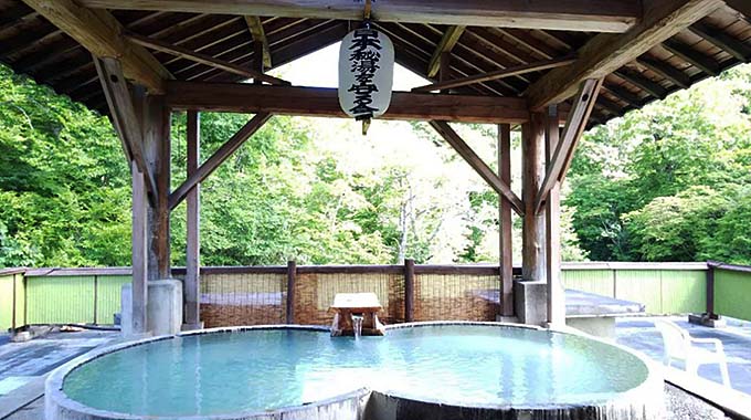 幕川温泉 水戸屋旅館 露天風呂画像