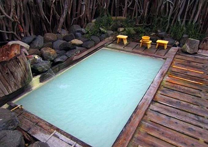 新野地温泉 相模屋旅館 露天風呂画像