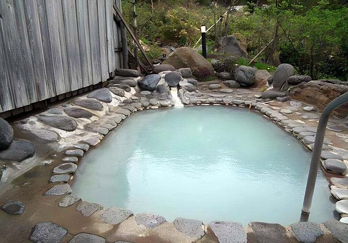 鷲倉温泉 鷲倉温泉高原旅館 露天風呂画像