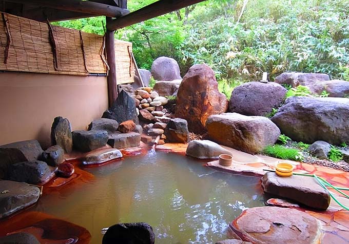 鷲倉温泉 鷲倉温泉高原旅館 露天風呂画像