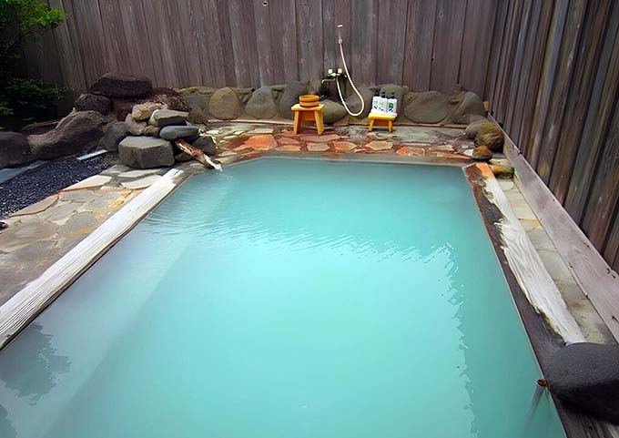 鷲倉温泉 鷲倉温泉高原旅館 露天風呂画像