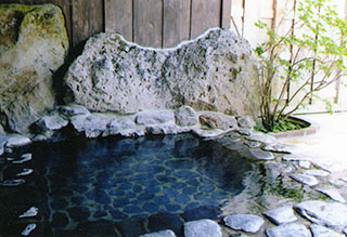 弥五島温泉郷の湯露天風呂画像