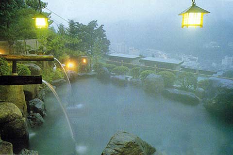 下呂温泉湯之島館展望露天風呂画像