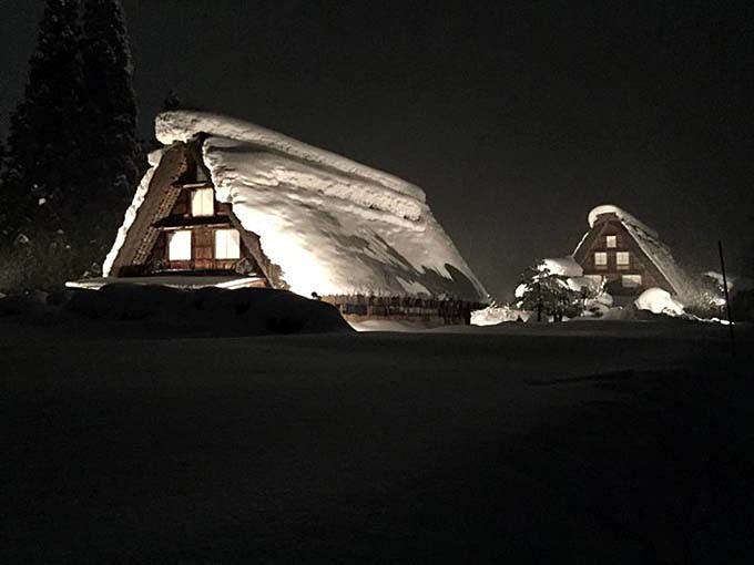 白川郷 合掌造り画像