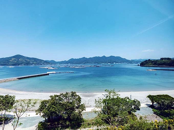 江田島湾の眺望画像