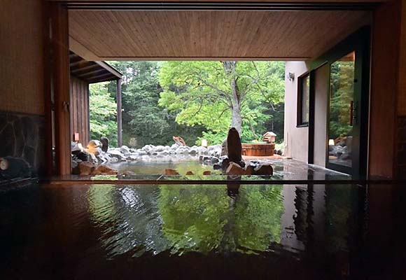 カムイの湯ラビスタ阿寒川 大浴場と露天風呂画像