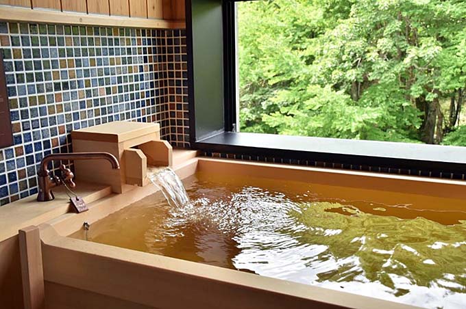 カムイの湯 ラビスタ阿寒川 客室専用風呂画像