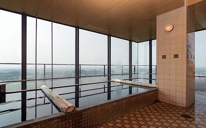 十勝幕別温泉グランヴィリオホテル 展望大浴場画像