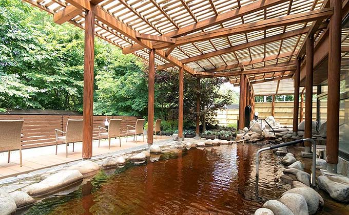 十勝幕別温泉グランヴィリオホテル 露天風呂画像