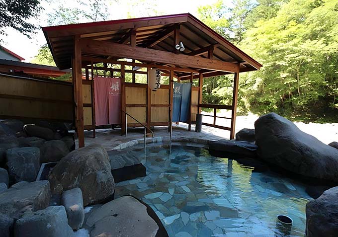 芽登温泉 芽登温泉ホテル 混浴露天風呂画像