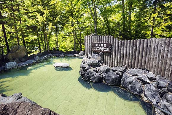 ニセコ温泉郷いこいの湯宿いろは露天風呂画像