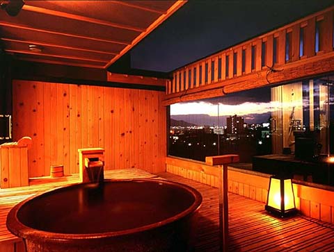 北海道 温泉 客室露天風呂 部屋食