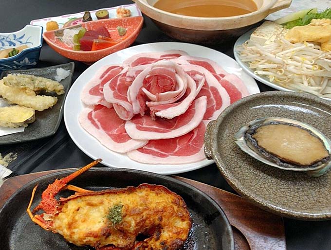 石道温泉 天然温泉石道 料理イメージ画像