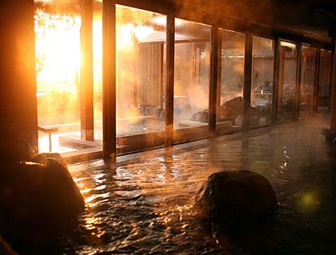洲本温泉ホテルニューアワジ大浴場画像