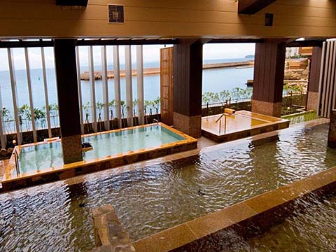 洲本温泉ホテルニューアワジ大浴場画像