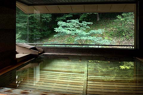 袋田温泉滝見の宿 豊年満作大浴場画像